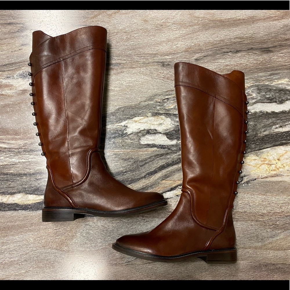 Gianni Bini Leather Riding Boots